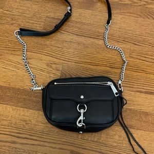 Rebecca minkoff black crossbody camera bag